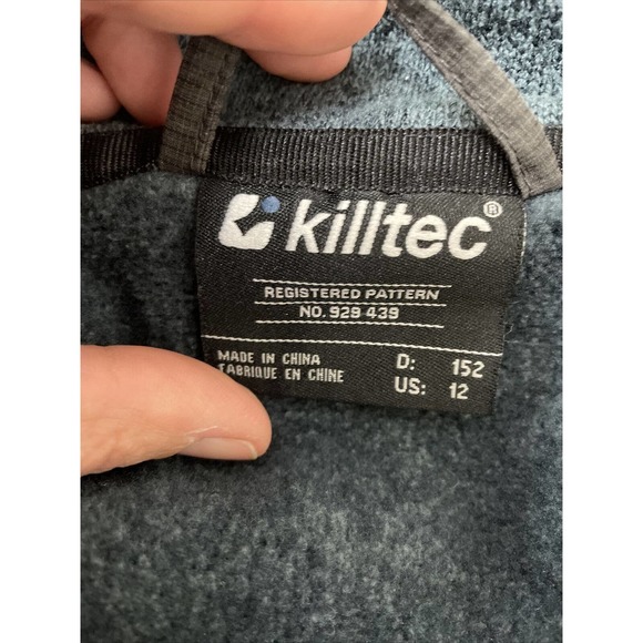 KILLTEC Technical Series Waterproof Windproof Dark Grey Jacket Youth Size 12 FS - Picture 6 of 11